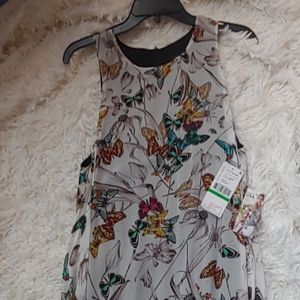 NWT Karen Kane Butterfly Dress